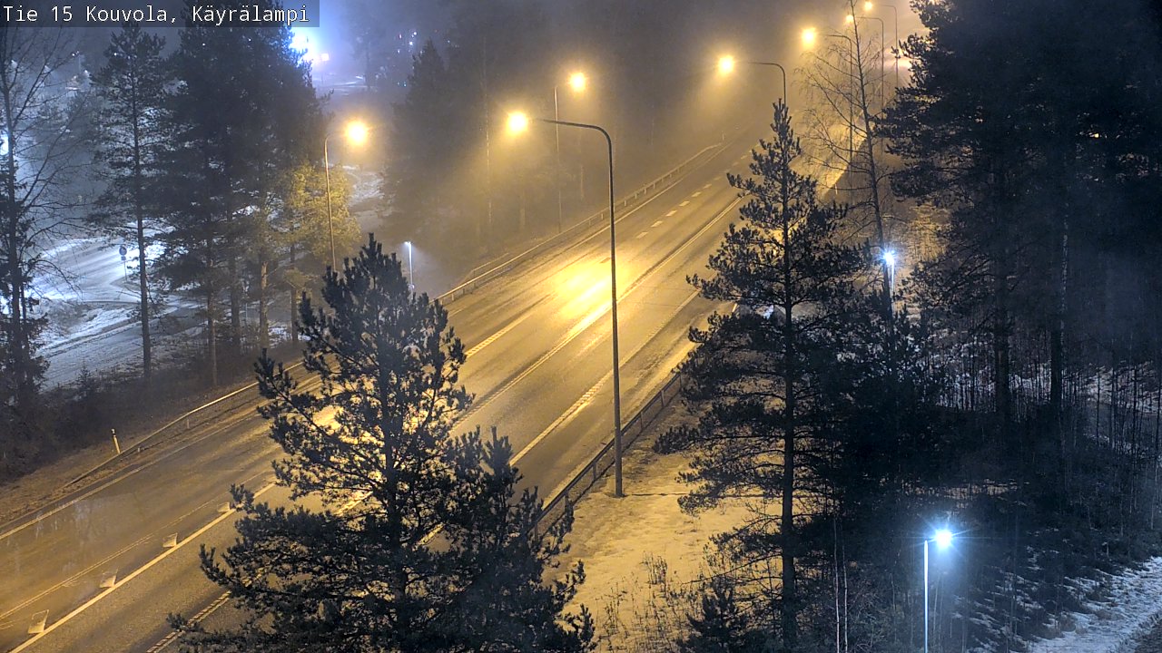 Kelikamerat Kuva Tie 15 Kouvola, Käyrälampi, Kouvola, Kymenlaakso