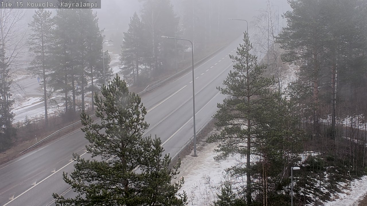 Kelikamerat Kuva Tie 15 Kouvola, Käyrälampi, Kouvola, Kymenlaakso