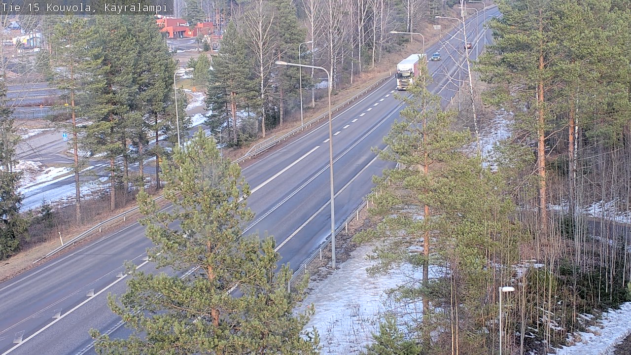 Kelikamerat Kuva Tie 15 Kouvola, Käyrälampi, Kouvola, Kymenlaakso