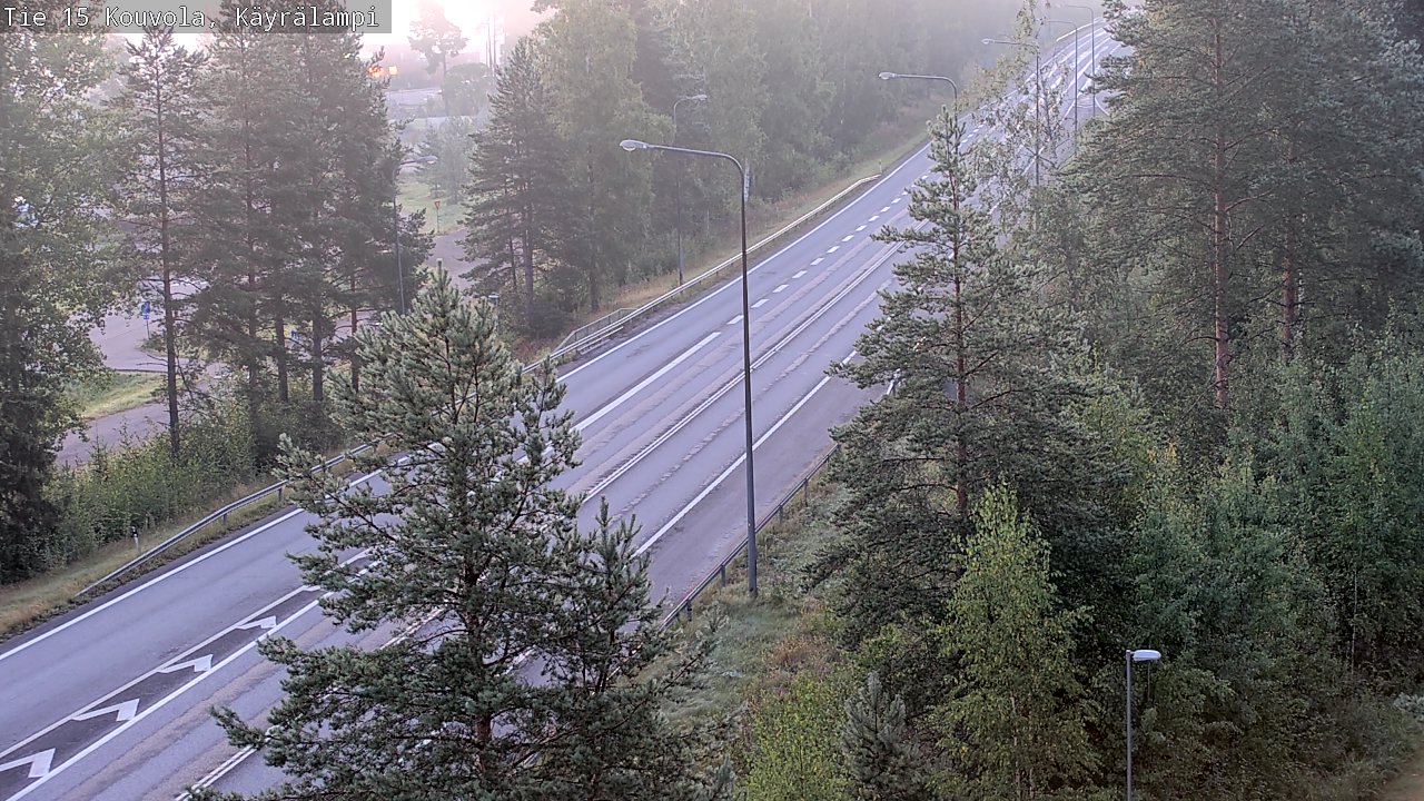 Kelikamerat Kuva Tie 15 Kouvola, Käyrälampi, Kouvola, Kymenlaakso