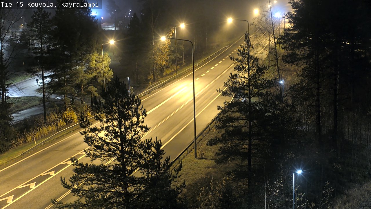 Kelikamerat Kuva Tie 15 Kouvola, Käyrälampi, Kouvola, Kymenlaakso