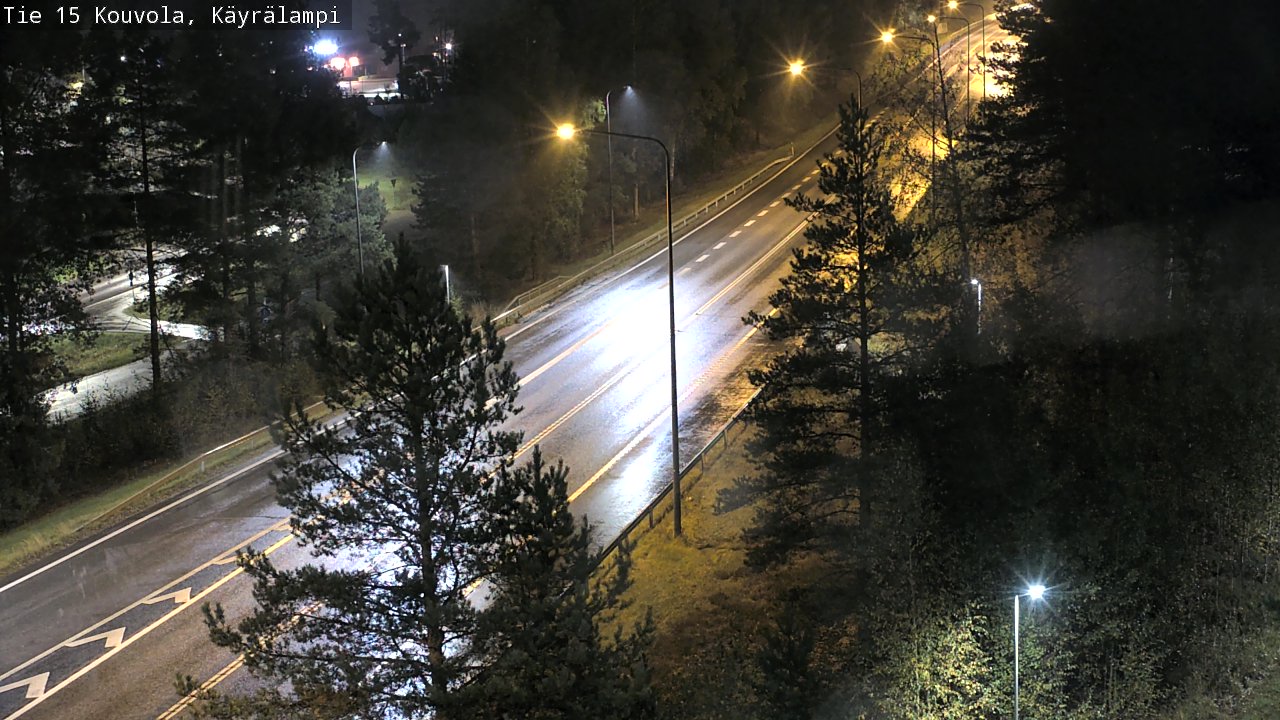 Kelikamerat Kuva Tie 15 Kouvola, Käyrälampi, Kouvola, Kymenlaakso