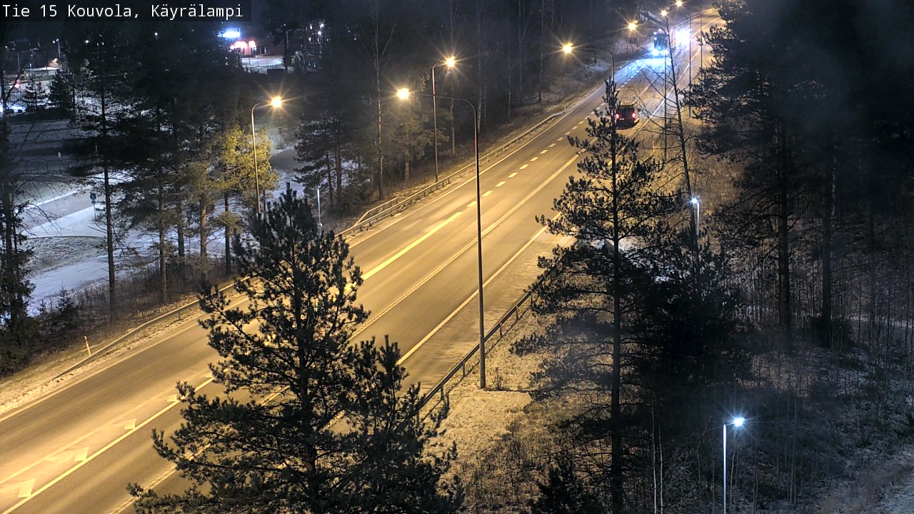 Kelikamerat Kuva Tie 15 Kouvola, Käyrälampi, Kouvola, Kymenlaakso