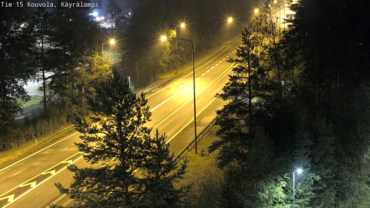 Kelikamerat Kuva Tie 15 Kouvola, Käyrälampi, Kouvola, Kymenlaakso