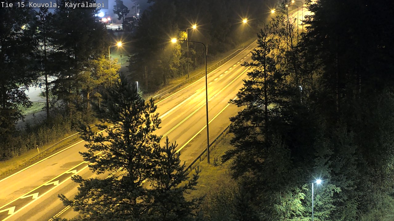 Kelikamerat Kuva Tie 15 Kouvola, Käyrälampi, Kouvola, Kymenlaakso