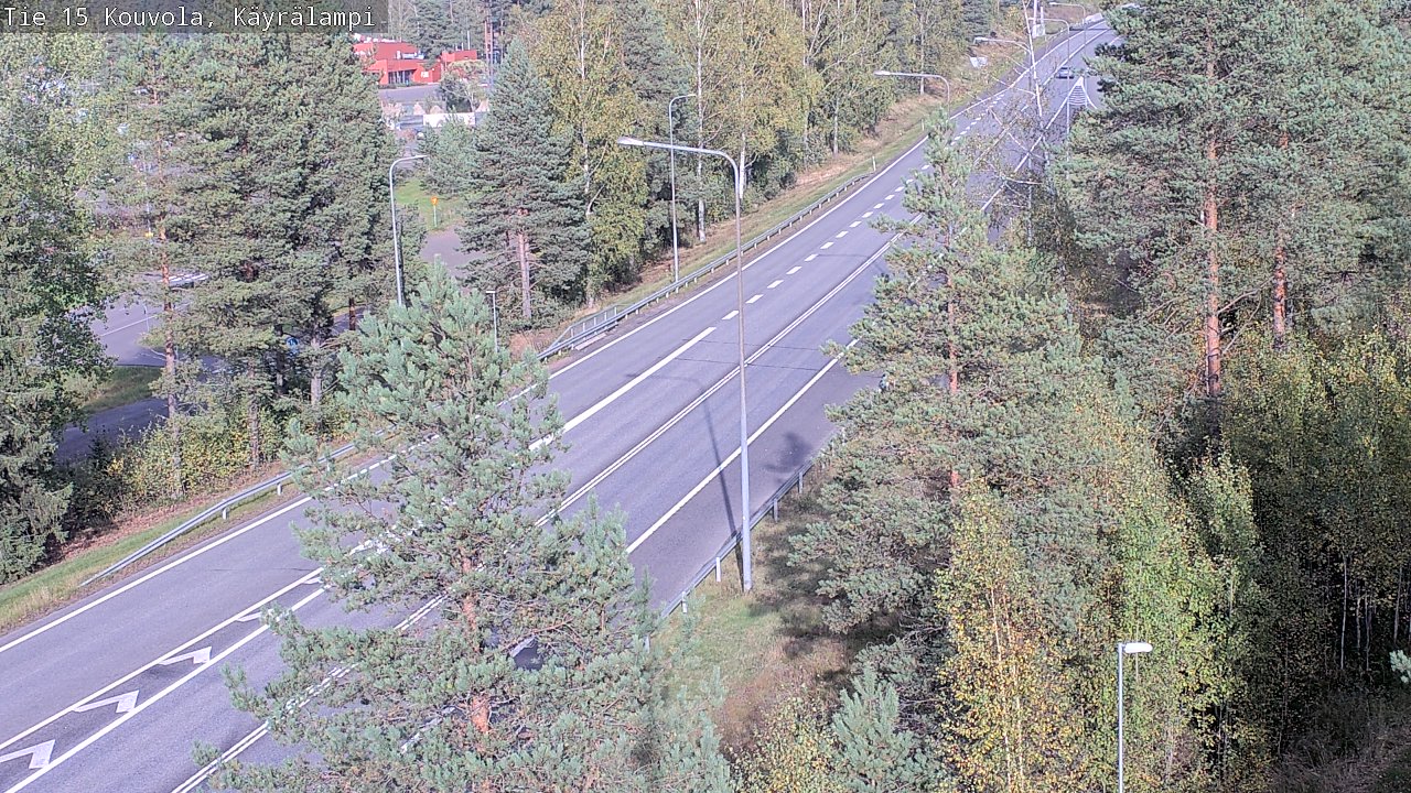 Kelikamerat Kuva Tie 15 Kouvola, Käyrälampi, Kouvola, Kymenlaakso