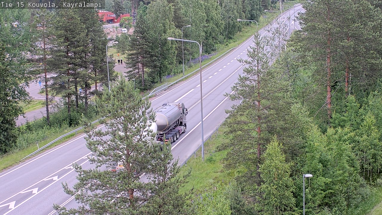 Kelikamerat Kuva Tie 15 Kouvola, Käyrälampi, Kouvola, Kymenlaakso
