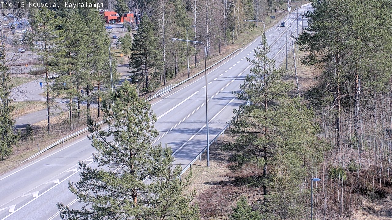 Kelikamerat Kuva Tie 15 Kouvola, Käyrälampi, Kouvola, Kymenlaakso