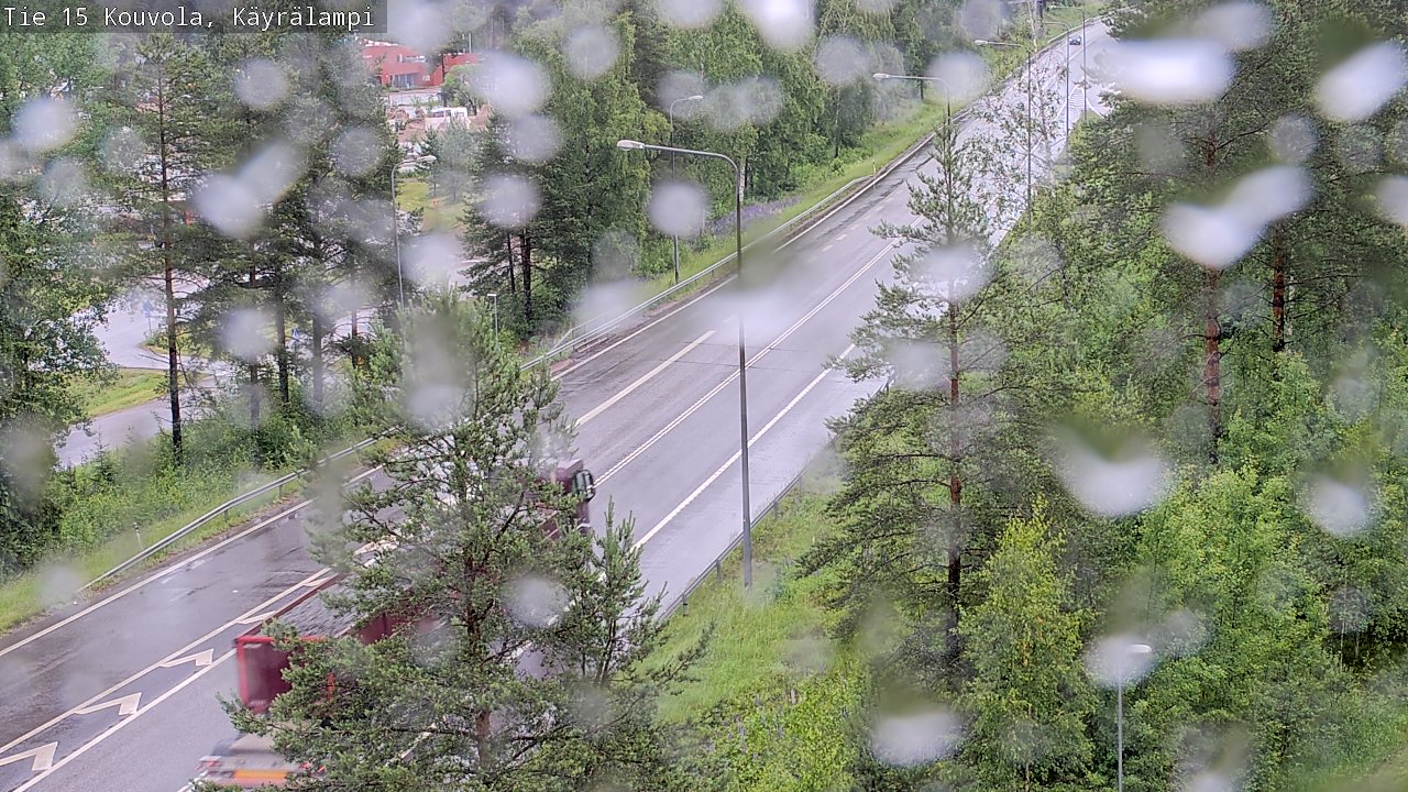 Kelikamerat Kuva Tie 15 Kouvola, Käyrälampi, Kouvola, Kymenlaakso