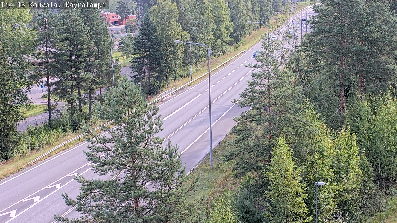 Kelikamerat Kuva Tie 15 Kouvola, Käyrälampi, Kouvola, Kymenlaakso