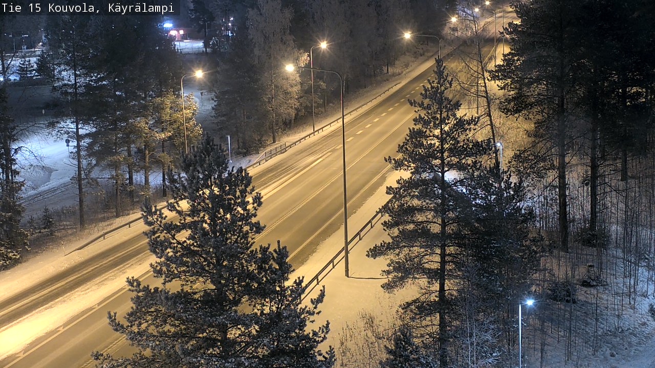 Kelikamerat Kuva Tie 15 Kouvola, Käyrälampi, Kouvola, Kymenlaakso