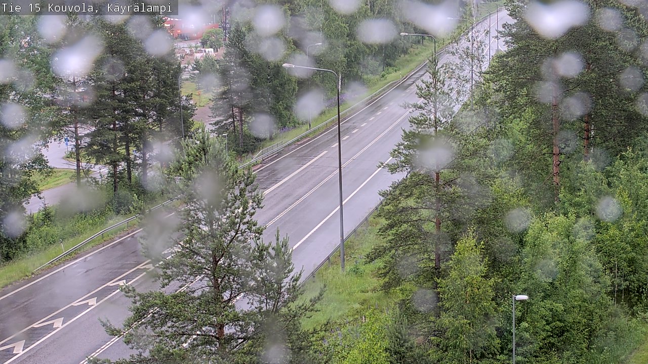 Kelikamerat Kuva Tie 15 Kouvola, Käyrälampi, Kouvola, Kymenlaakso