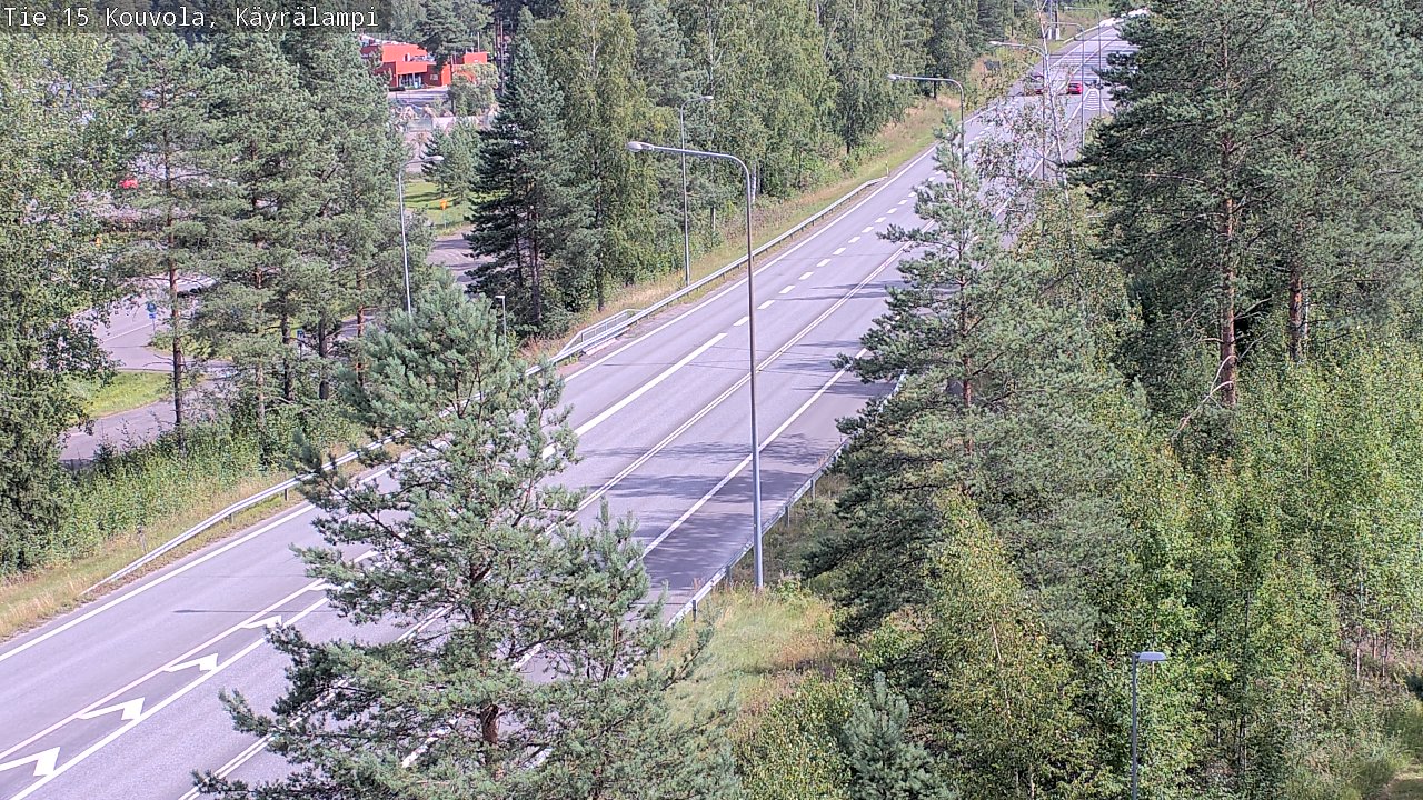 Kelikamerat Kuva Tie 15 Kouvola, Käyrälampi, Kouvola, Kymenlaakso