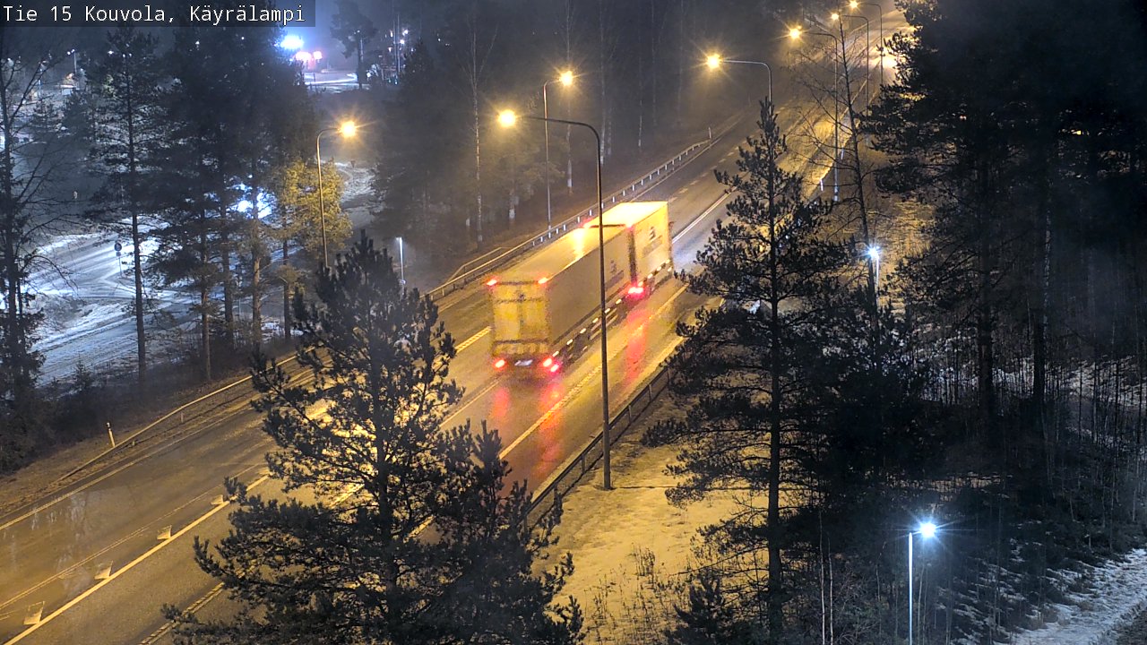 Kelikamerat Kuva Tie 15 Kouvola, Käyrälampi, Kouvola, Kymenlaakso