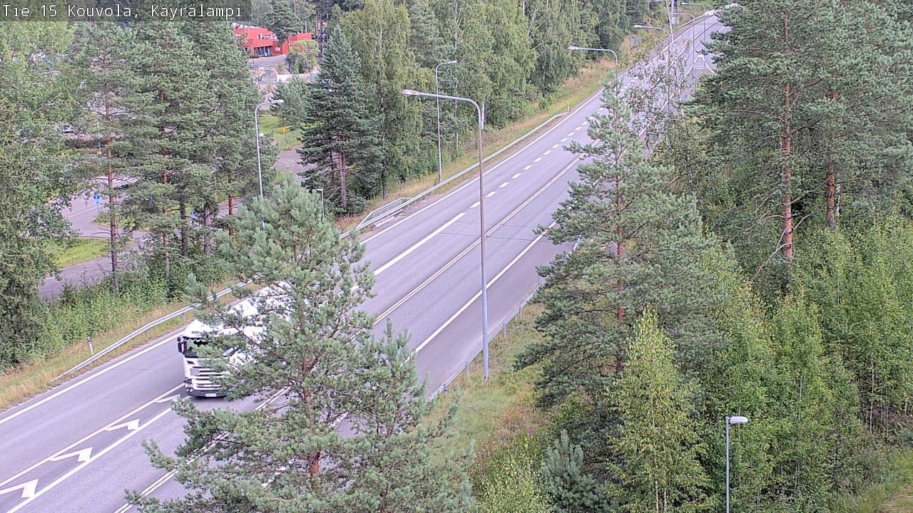 Kelikamerat Kuva Tie 15 Kouvola, Käyrälampi, Kouvola, Kymenlaakso