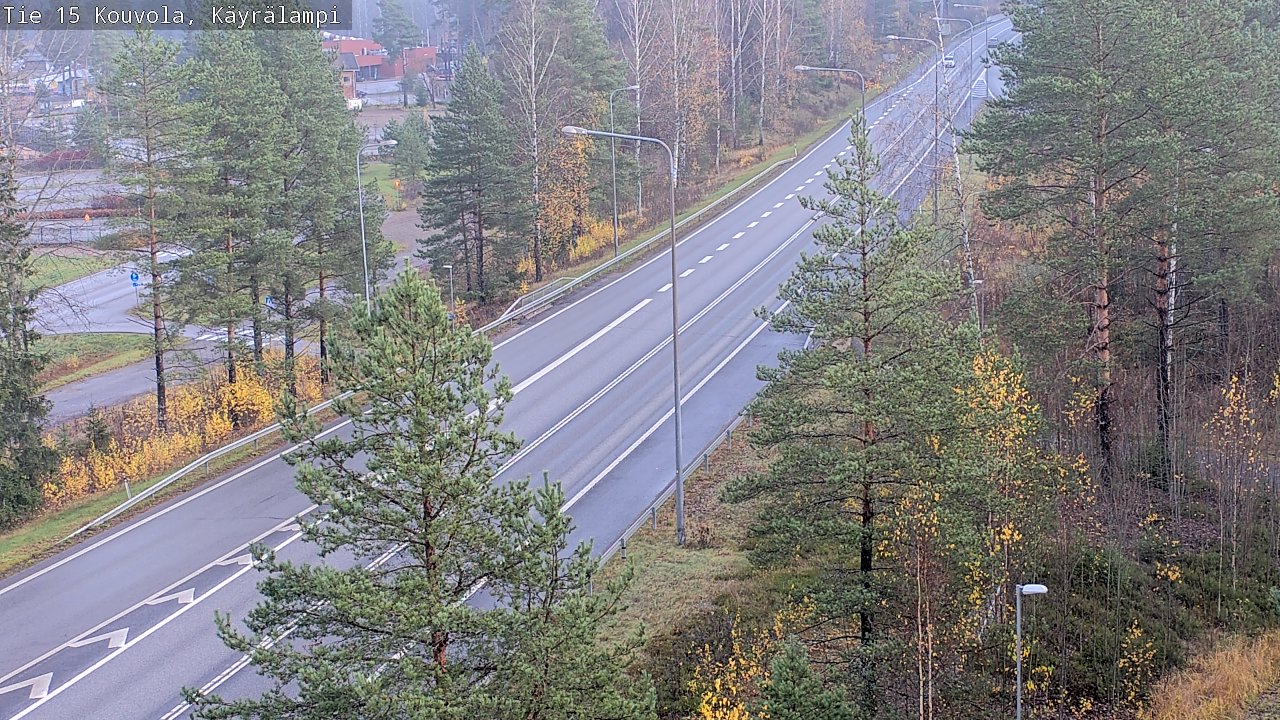 Kelikamerat Kuva Tie 15 Kouvola, Käyrälampi, Kouvola, Kymenlaakso