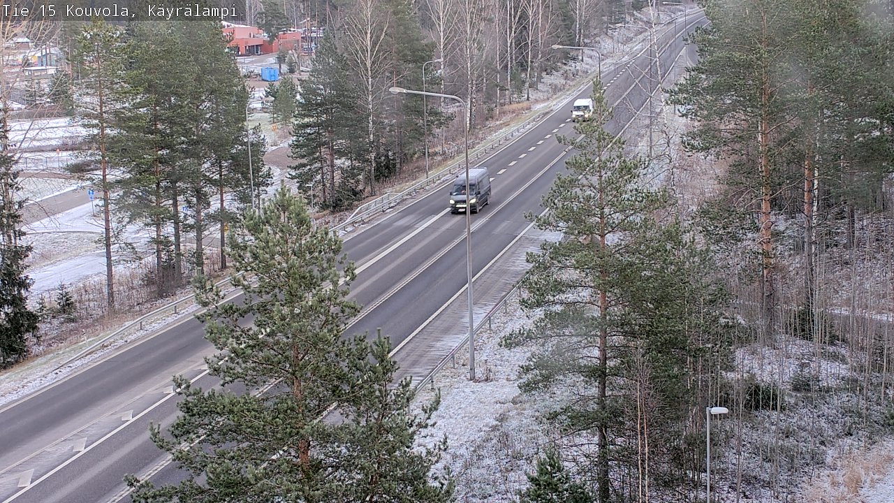 Kelikamerat Kuva Tie 15 Kouvola, Käyrälampi, Kouvola, Kymenlaakso