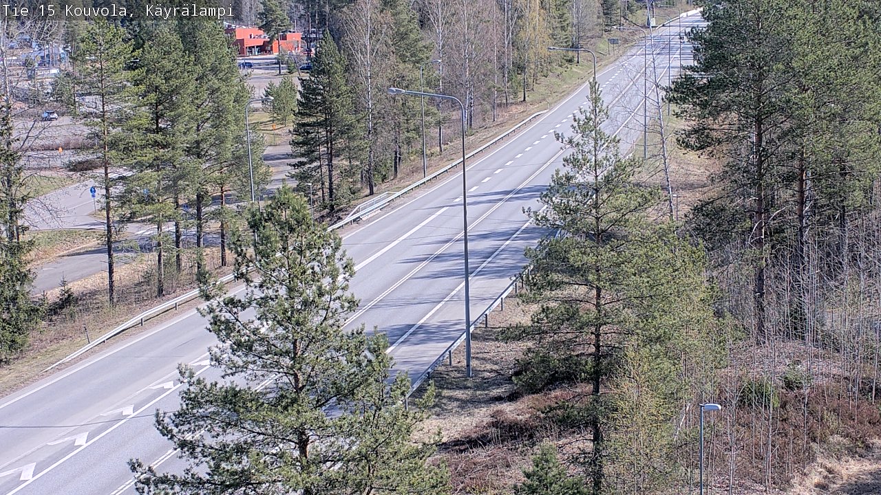 Kelikamerat Kuva Tie 15 Kouvola, Käyrälampi, Kouvola, Kymenlaakso