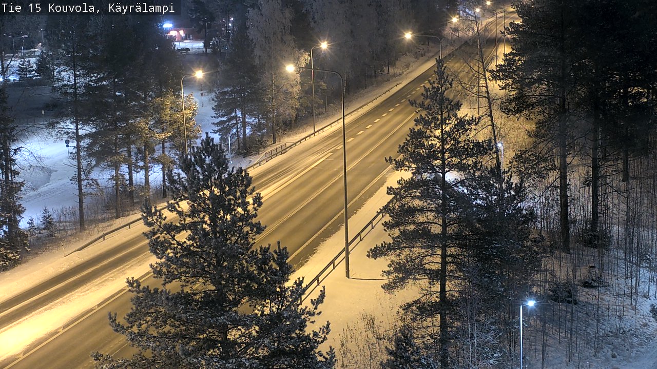 Kelikamerat Kuva Tie 15 Kouvola, Käyrälampi, Kouvola, Kymenlaakso