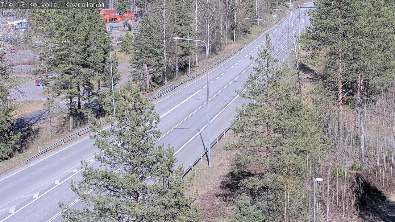 Kelikamerat Kuva Tie 15 Kouvola, Käyrälampi, Kouvola, Kymenlaakso