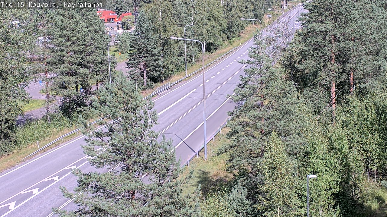 Kelikamerat Kuva Tie 15 Kouvola, Käyrälampi, Kouvola, Kymenlaakso