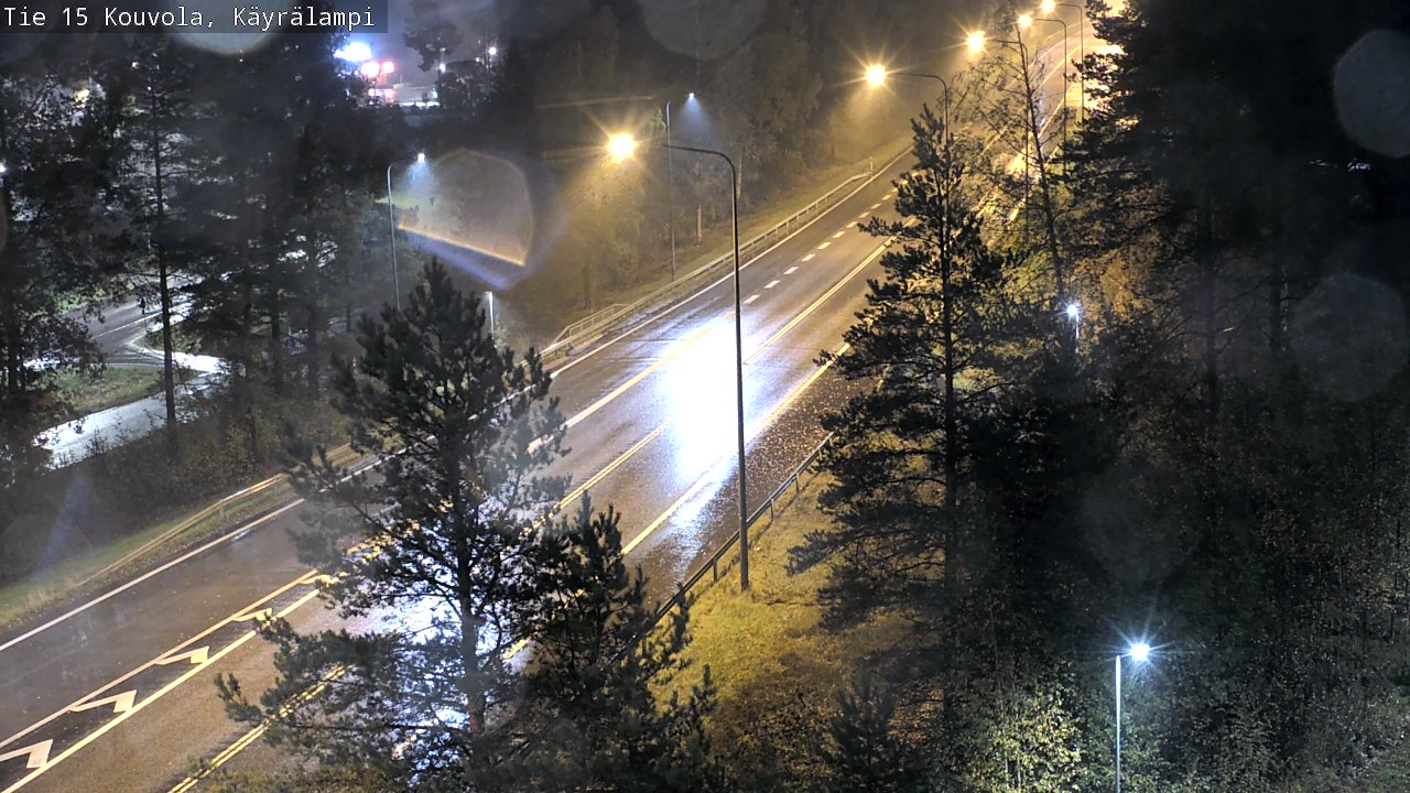 Kelikamerat Kuva Tie 15 Kouvola, Käyrälampi, Kouvola, Kymenlaakso