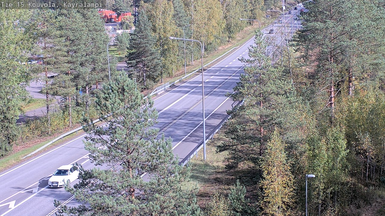Kelikamerat Kuva Tie 15 Kouvola, Käyrälampi, Kouvola, Kymenlaakso