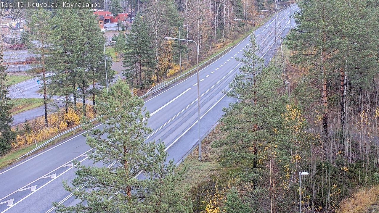 Kelikamerat Kuva Tie 15 Kouvola, Käyrälampi, Kouvola, Kymenlaakso