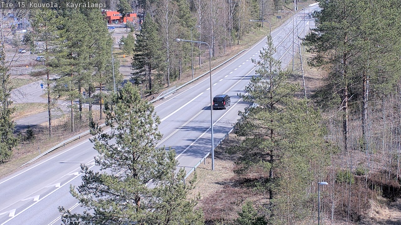 Kelikamerat Kuva Tie 15 Kouvola, Käyrälampi, Kouvola, Kymenlaakso