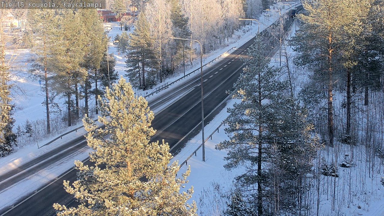 Kelikamerat Kuva Tie 15 Kouvola, Käyrälampi, Kouvola, Kymenlaakso