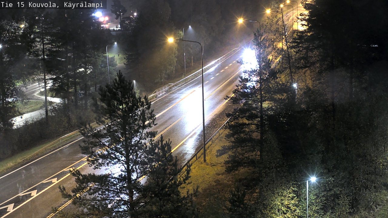 Kelikamerat Kuva Tie 15 Kouvola, Käyrälampi, Kouvola, Kymenlaakso