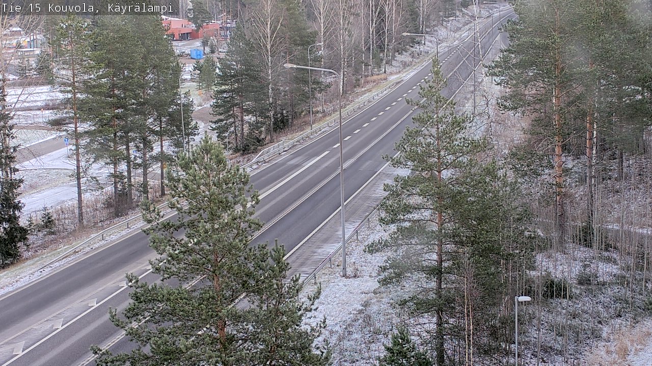 Kelikamerat Kuva Tie 15 Kouvola, Käyrälampi, Kouvola, Kymenlaakso