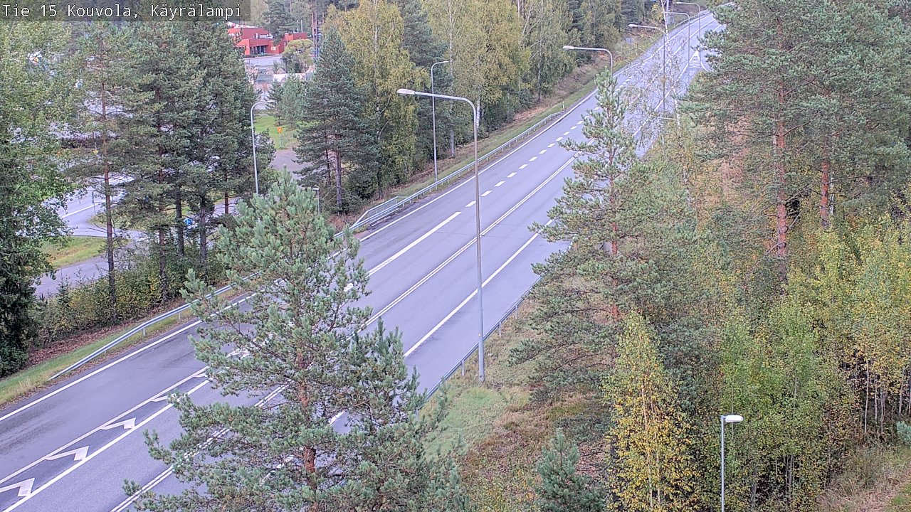 Kelikamerat Kuva Tie 15 Kouvola, Käyrälampi, Kouvola, Kymenlaakso