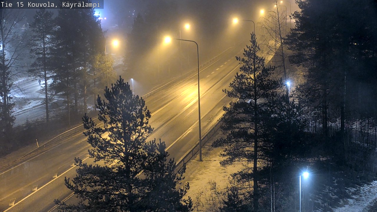 Kelikamerat Kuva Tie 15 Kouvola, Käyrälampi, Kouvola, Kymenlaakso