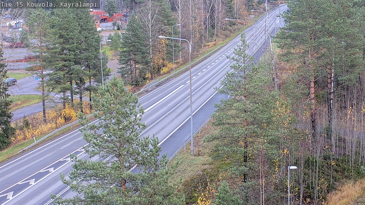 Kelikamerat Kuva Tie 15 Kouvola, Käyrälampi, Kouvola, Kymenlaakso
