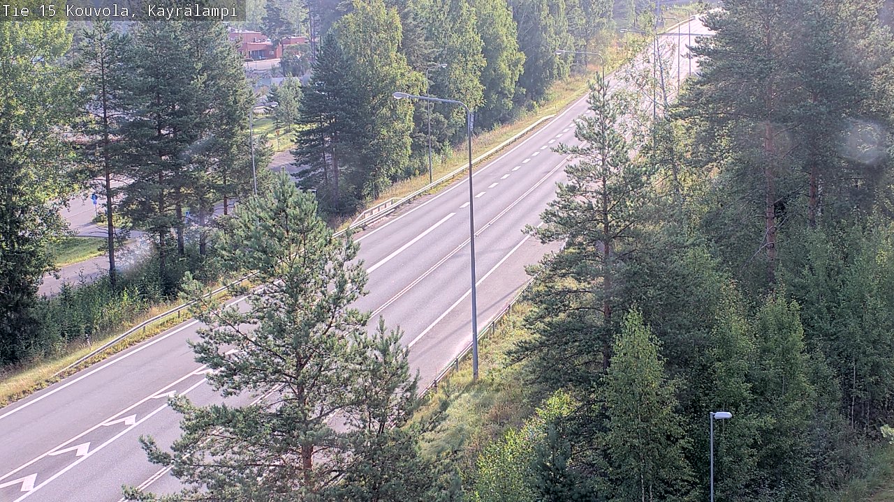 Kelikamerat Kuva Tie 15 Kouvola, Käyrälampi, Kouvola, Kymenlaakso