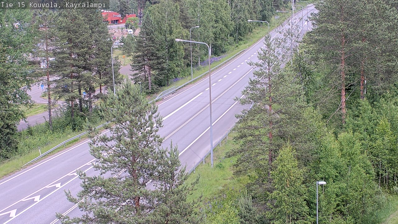 Kelikamerat Kuva Tie 15 Kouvola, Käyrälampi, Kouvola, Kymenlaakso
