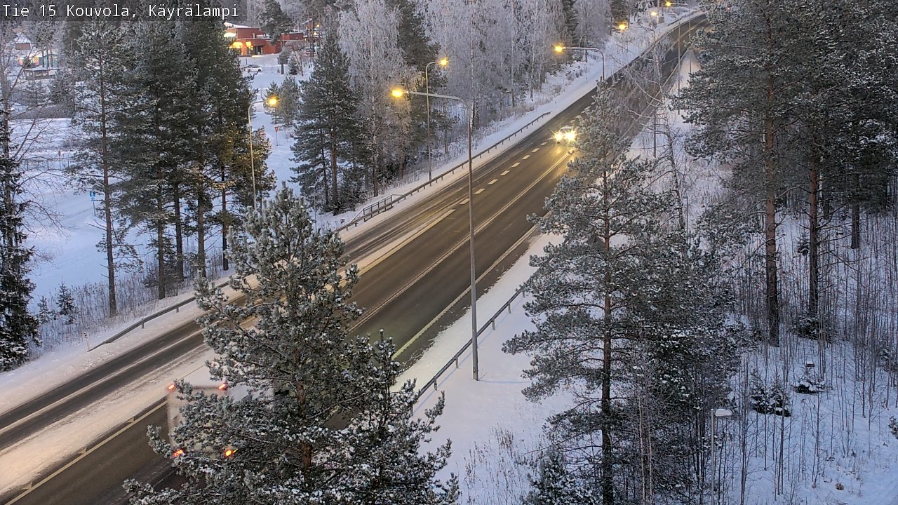 Kelikamerat Kuva Tie 15 Kouvola, Käyrälampi, Kouvola, Kymenlaakso