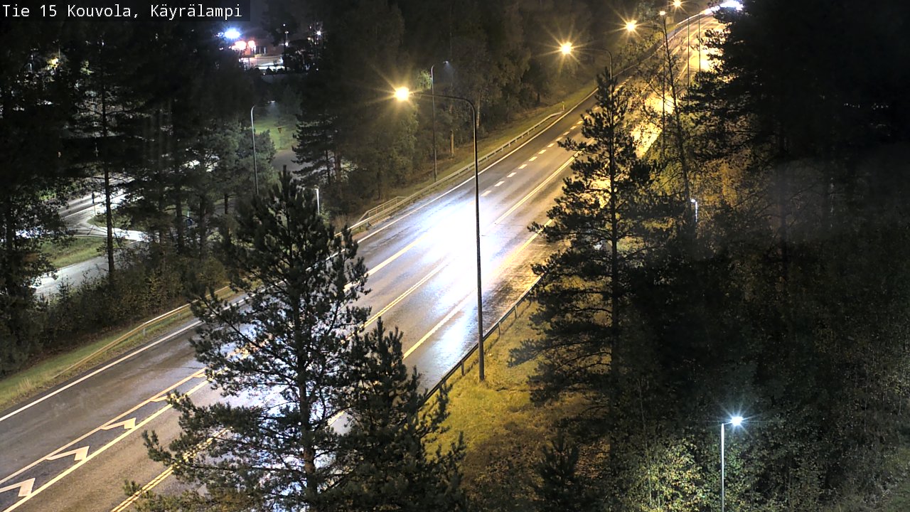 Kelikamerat Kuva Tie 15 Kouvola, Käyrälampi, Kouvola, Kymenlaakso