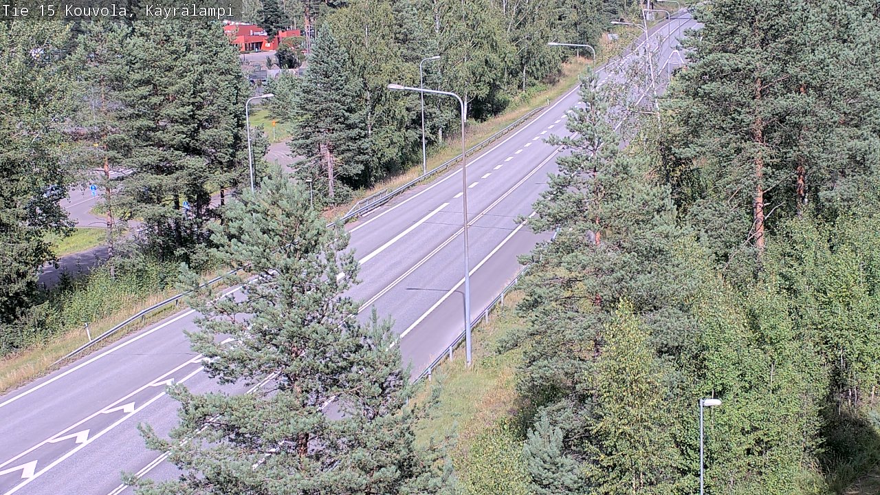 Kelikamerat Kuva Tie 15 Kouvola, Käyrälampi, Kouvola, Kymenlaakso