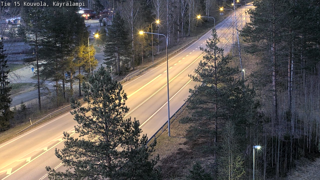 Kelikamerat Kuva Tie 15 Kouvola, Käyrälampi, Kouvola, Kymenlaakso