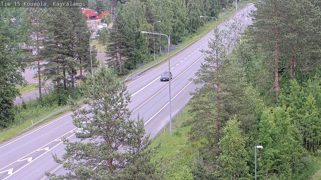 Kelikamerat Kuva Tie 15 Kouvola, Käyrälampi, Kouvola, Kymenlaakso