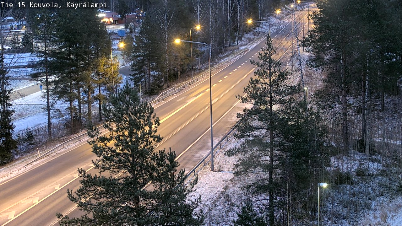 Kelikamerat Kuva Tie 15 Kouvola, Käyrälampi, Kouvola, Kymenlaakso