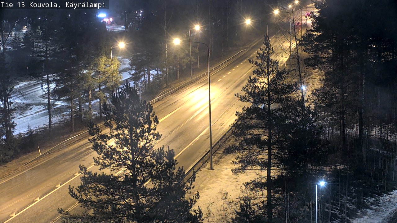 Kelikamerat Kuva Tie 15 Kouvola, Käyrälampi, Kouvola, Kymenlaakso