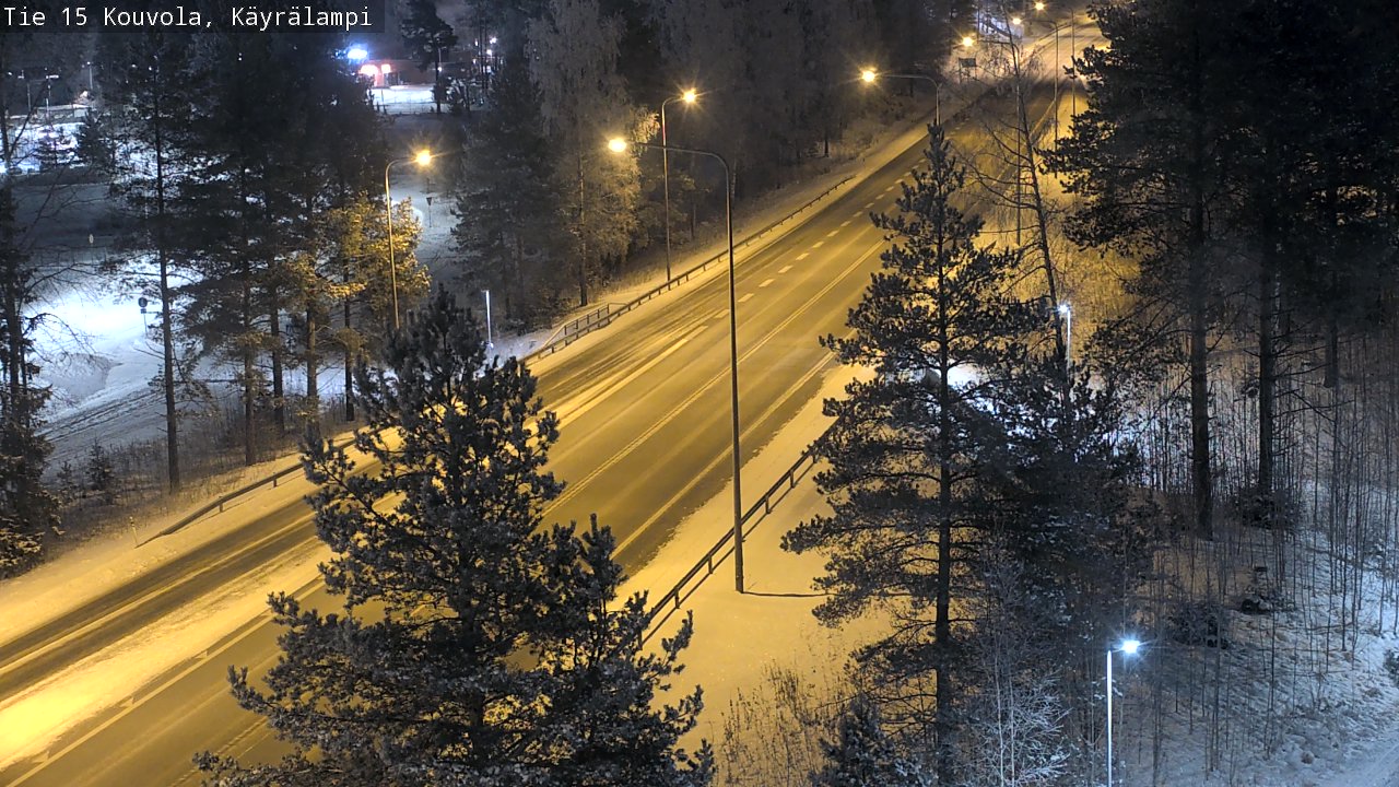 Kelikamerat Kuva Tie 15 Kouvola, Käyrälampi, Kouvola, Kymenlaakso
