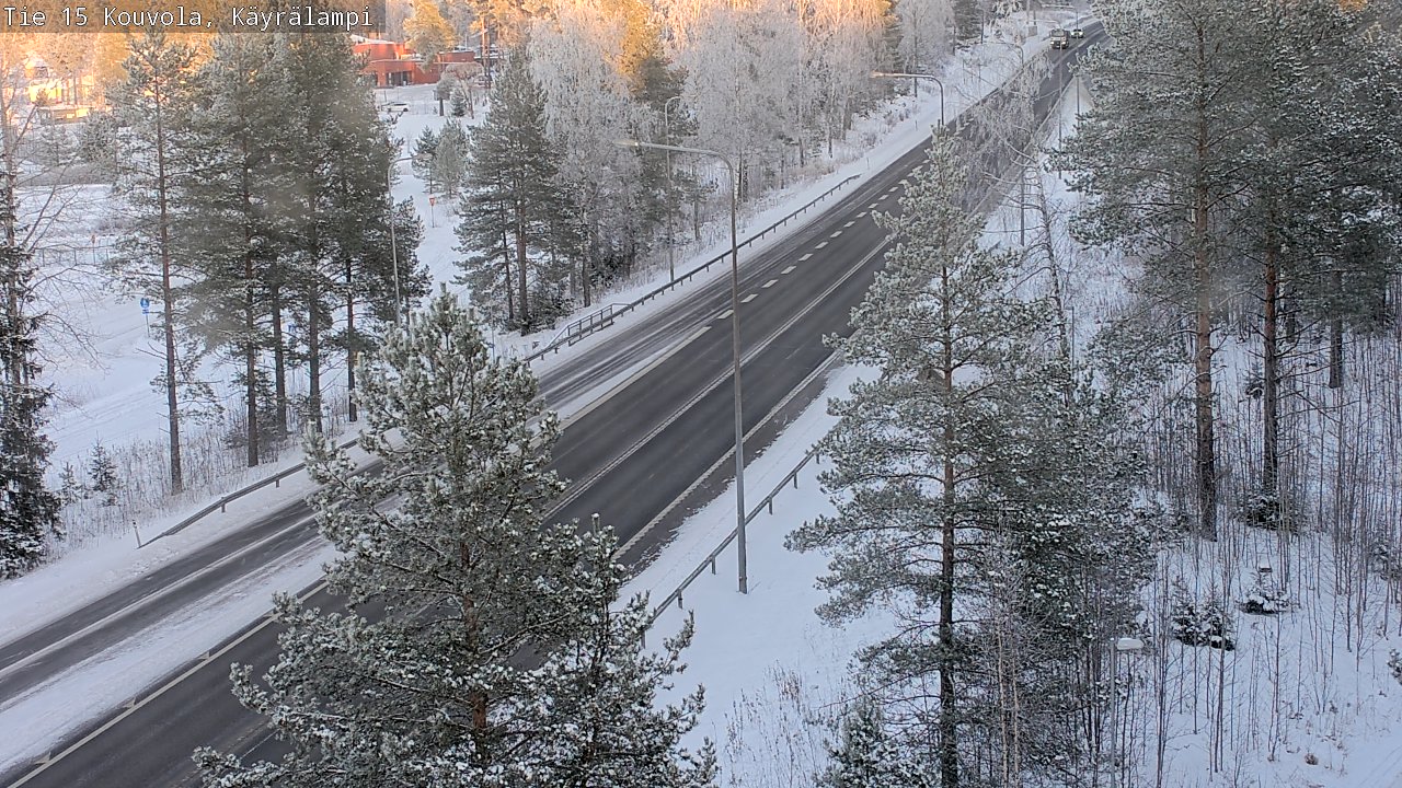 Kelikamerat Kuva Tie 15 Kouvola, Käyrälampi, Kouvola, Kymenlaakso