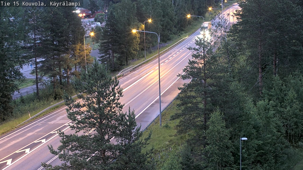 Kelikamerat Kuva Tie 15 Kouvola, Käyrälampi, Kouvola, Kymenlaakso