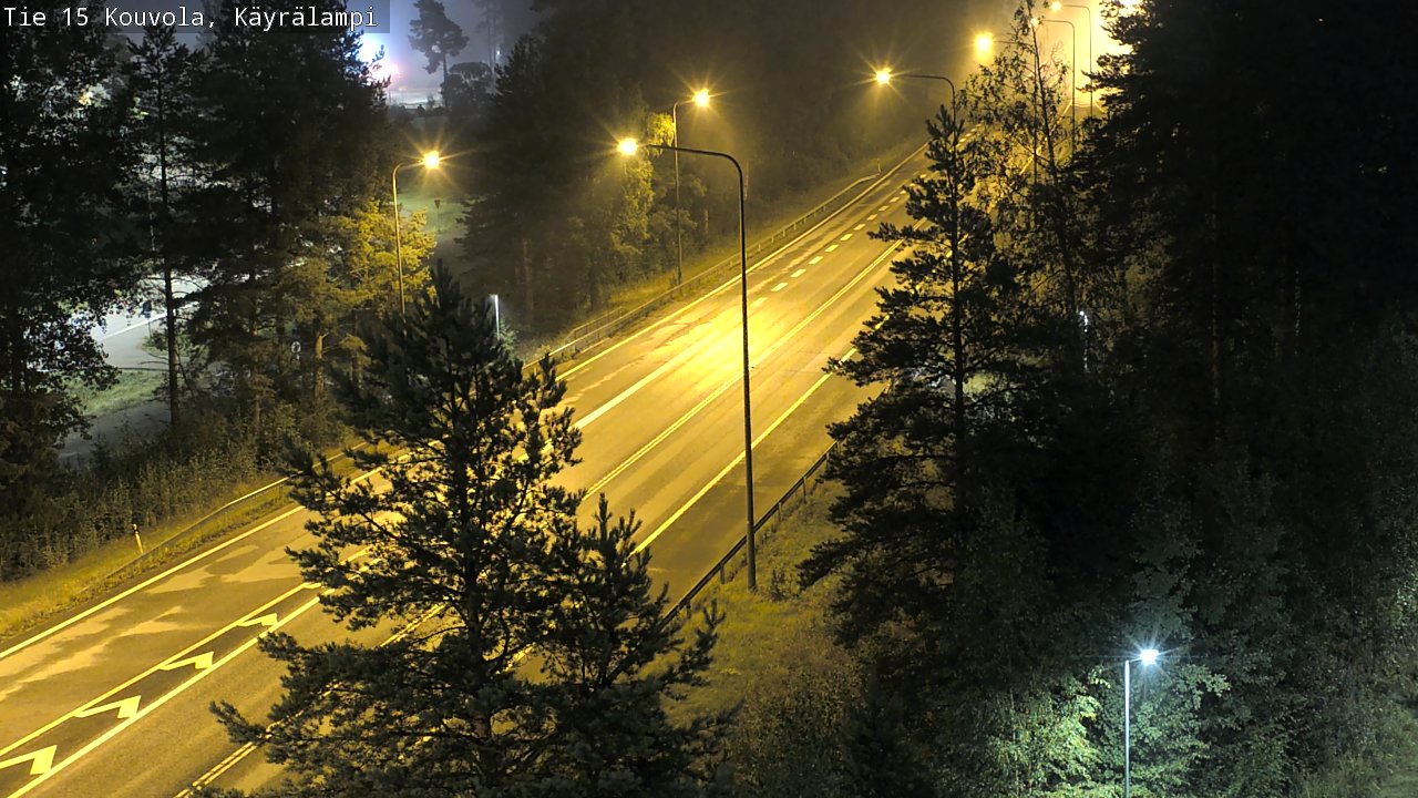 Kelikamerat Kuva Tie 15 Kouvola, Käyrälampi, Kouvola, Kymenlaakso