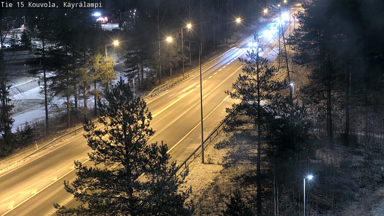 Kelikamerat Kuva Tie 15 Kouvola, Käyrälampi, Kouvola, Kymenlaakso