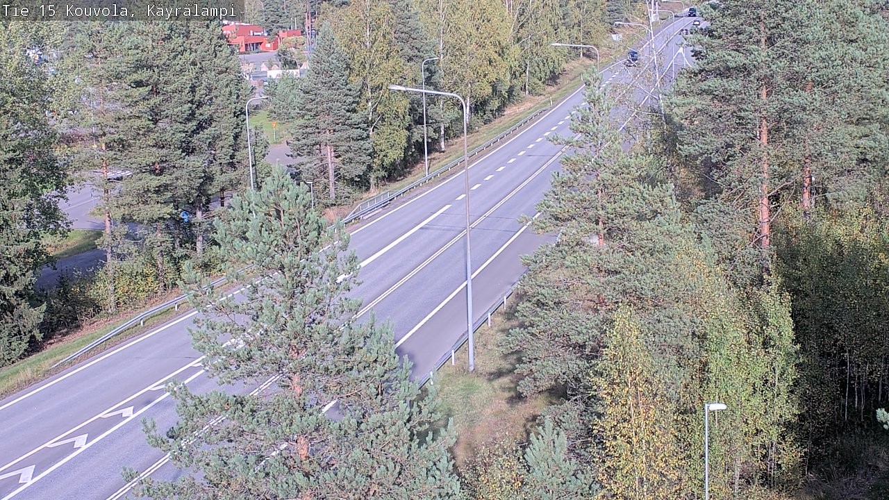Kelikamerat Kuva Tie 15 Kouvola, Käyrälampi, Kouvola, Kymenlaakso